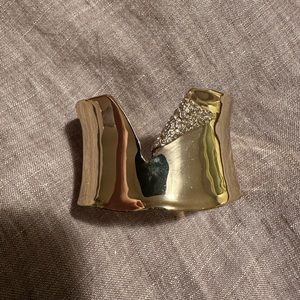 Alexis Bittar gold tear cuff